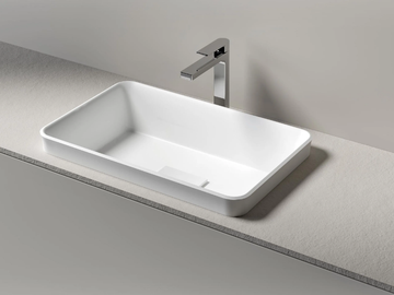 NEMES - Rectangular inset washbasin by Edoné by Agorà - view 2
